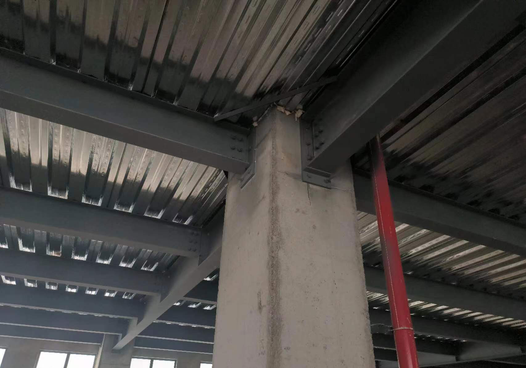 上海廠房鋼結構夾層搭建實拍圖片